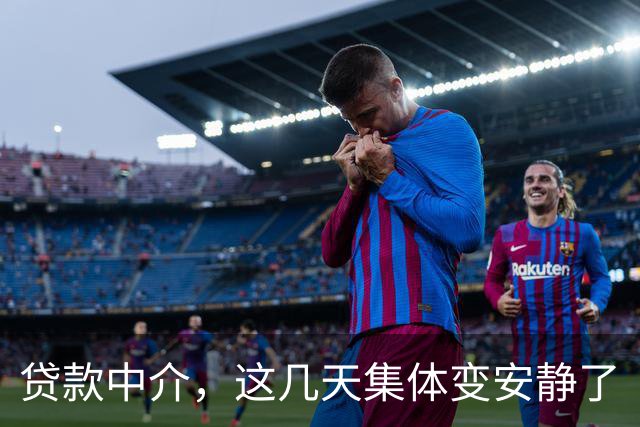 贷款中介，这几天集体变安静了