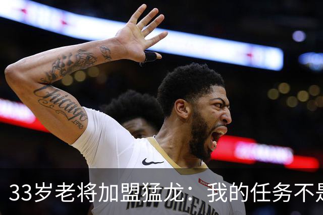33岁老将加盟猛龙：我的任务不是当领袖，是帮年轻人